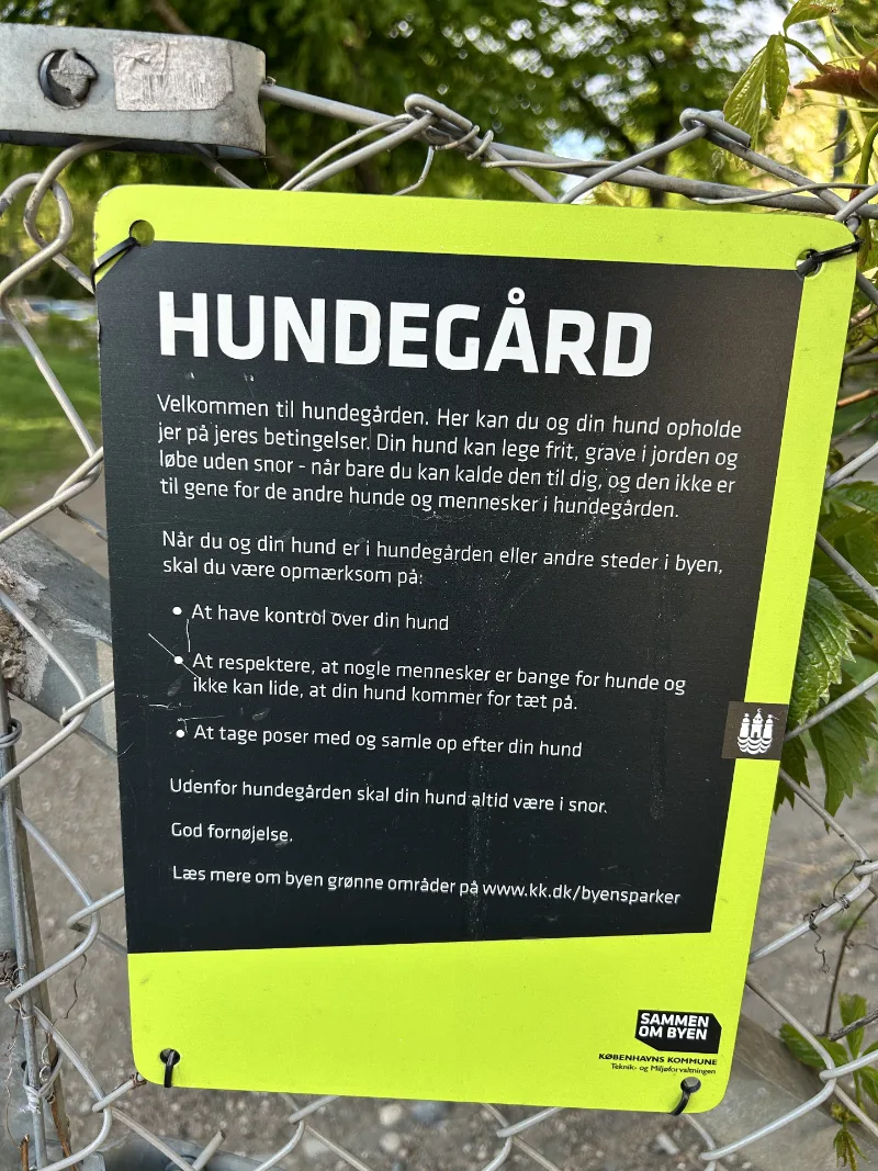 Nørre voldgade hundepark billede 2